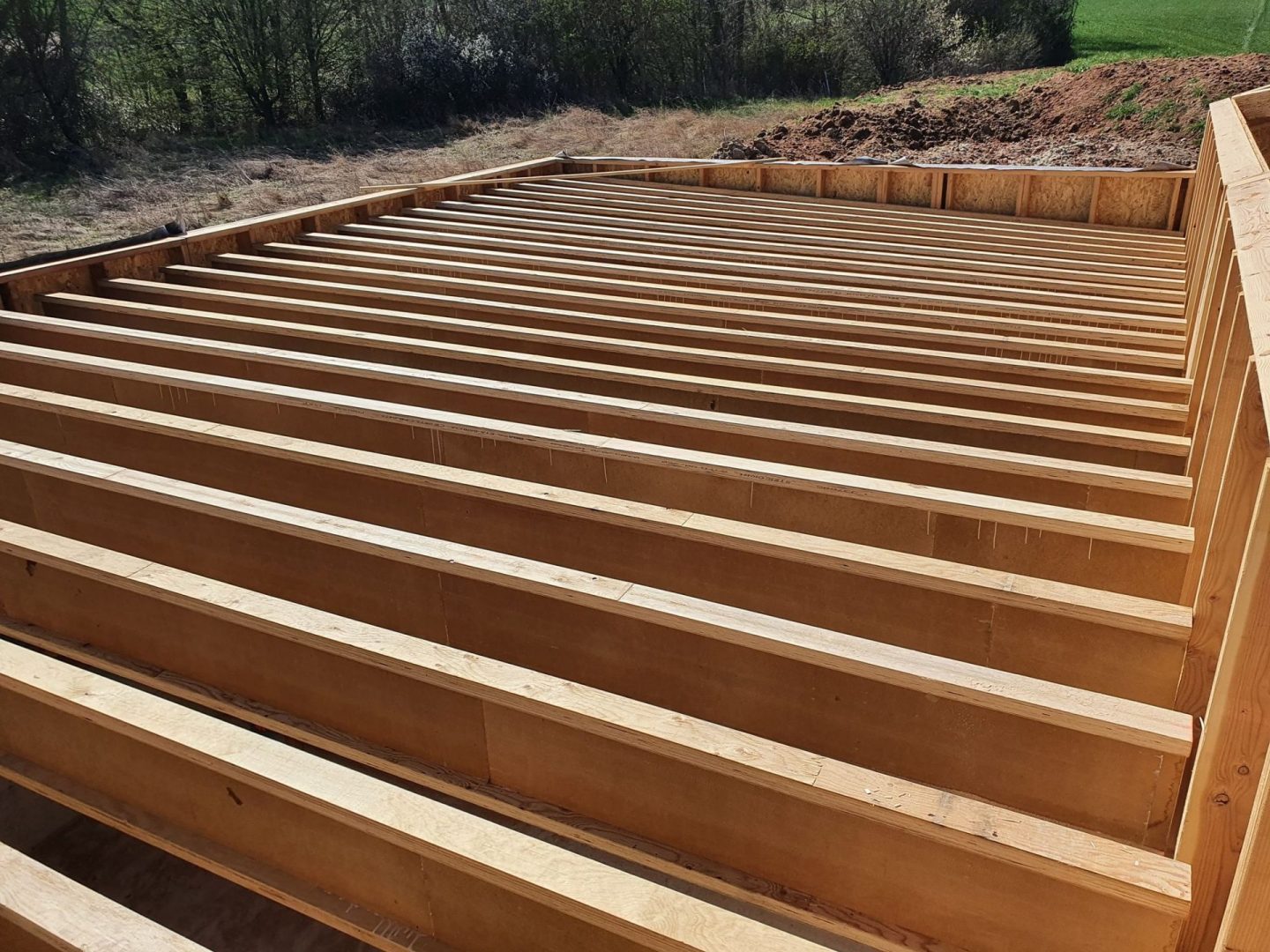 Hangar ossature bois Wood Brothers Construction