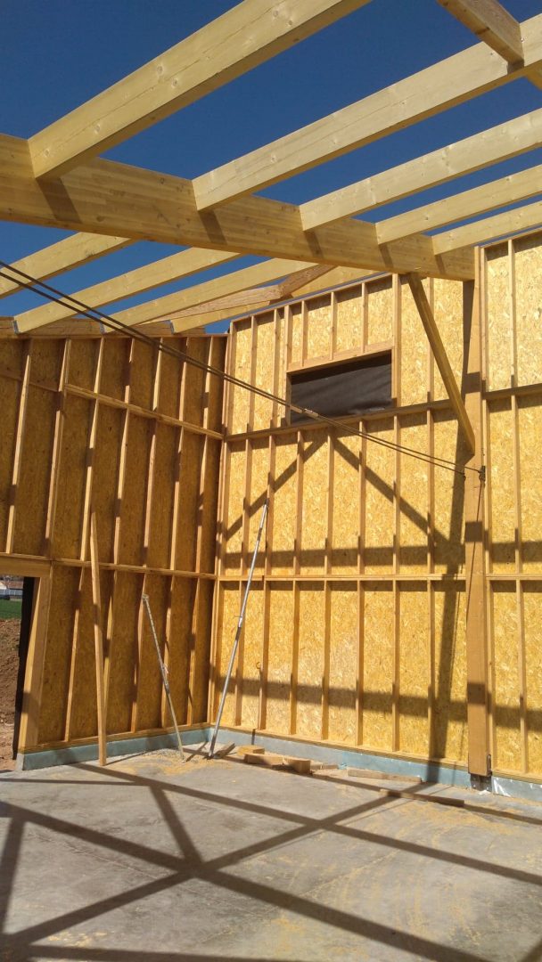 Hangar ossature bois Wood Brothers Construction